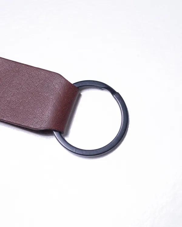 Nomad_Hook_Brown_Full_Grain_Leather_Metal_Clasp_Biker_Keychain