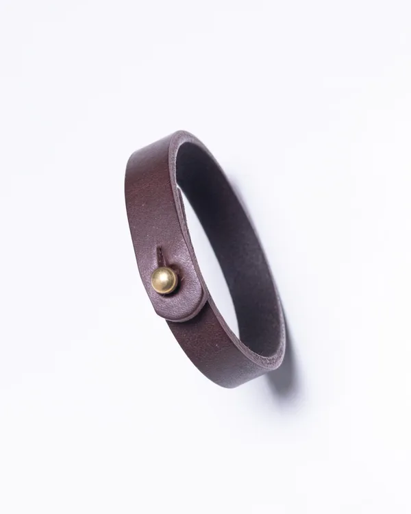 The_Strap_-_Brown_Full_Grain_Leather_Wrist_Band