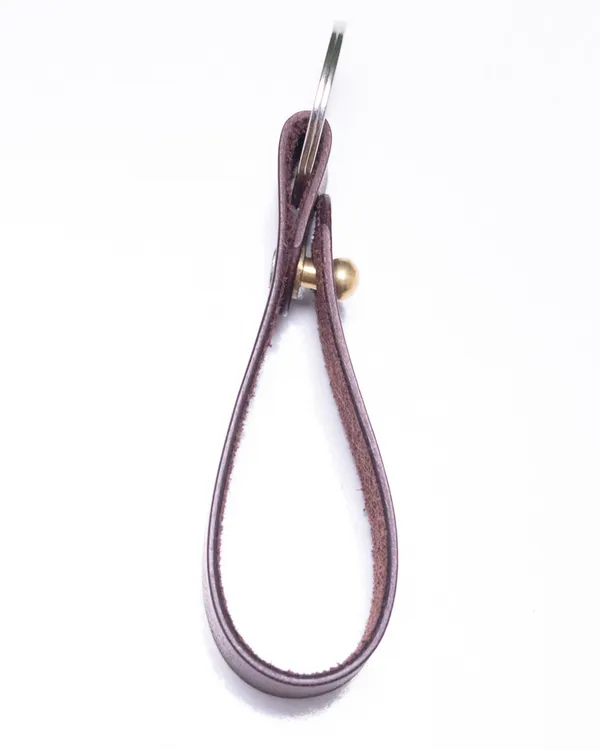 The_Loop_-_Brown_Full_Grain_Leather_Belt_Loop_Keychain