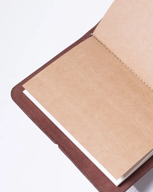 The_Ink_A6_-_Brown_Full_Grain_Leather_Journal_Cover_with_Notebooks