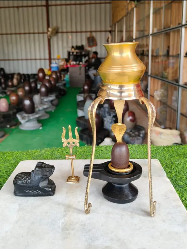 Narmada_Stone_Black_Shivling_Abhishek_Pooja_Set