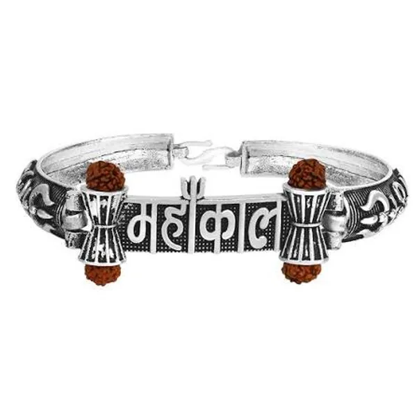 Silver_Tone_Mahakal_Rudraksha_Kada_Bracelet_for_Men