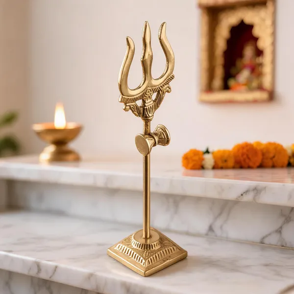 Black_Marble_Nandi_Idol_For_Pooja_Decor_And_Brass_Gold_Trishul_With_Damru_Stand_Combo_Set