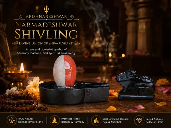 2"ARDHANARESWAR_SHIVLING+NAG