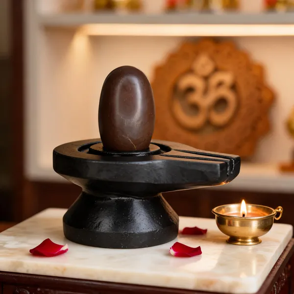 Narmada_Stone_Black_Shivling_With_Damru_Jaladhari_1.5_Inch
