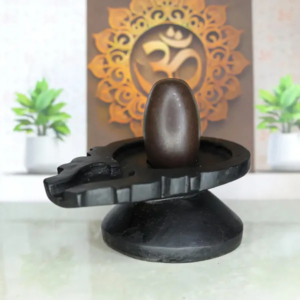Narmada_Stone_Black_Damru_Shivling_Set_For_Pooja_Decor
