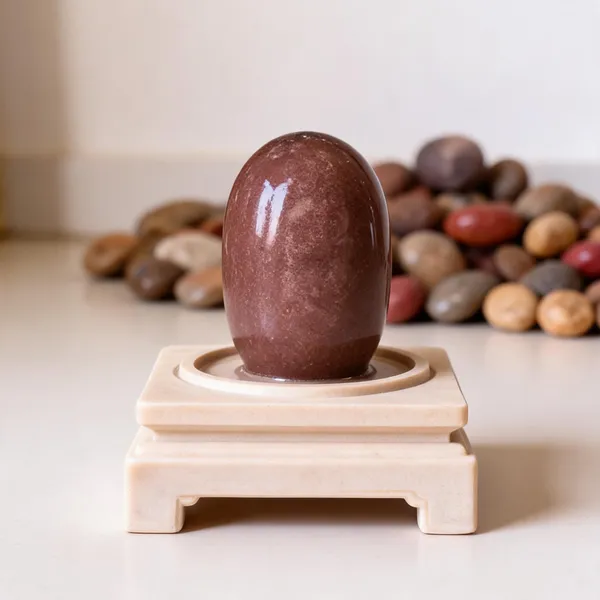 Natural_Narmada_Stone_Brown_Shivling_Idol