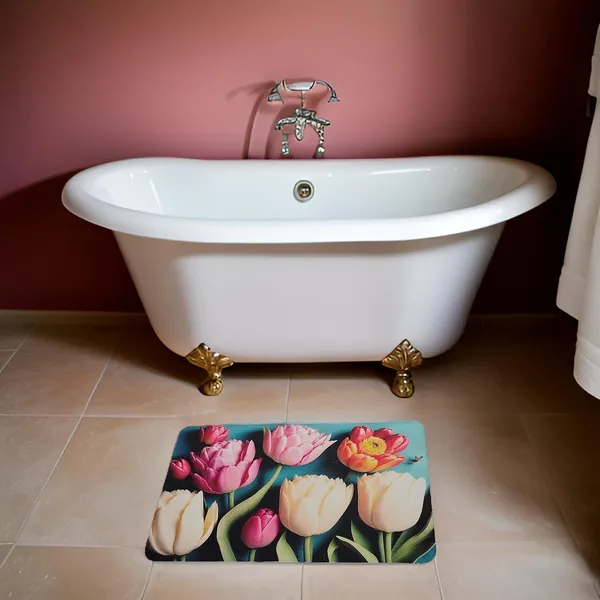 Square_5D_Mat_Door/Bathroom_Mat_(Mix_Design)