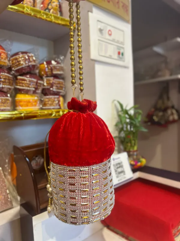 Red_/_Silver_Velvet_Embellished_Bridal_Batwa_/_Potli_Bag_for_Women