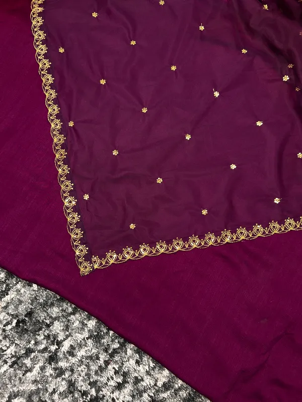 Purple_Embroidered_Bridal_Net_Dupatta