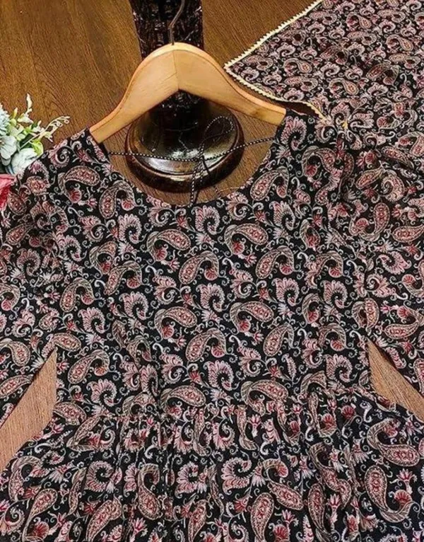 Brown_Printed_Anarkali_Kurta_for_Women