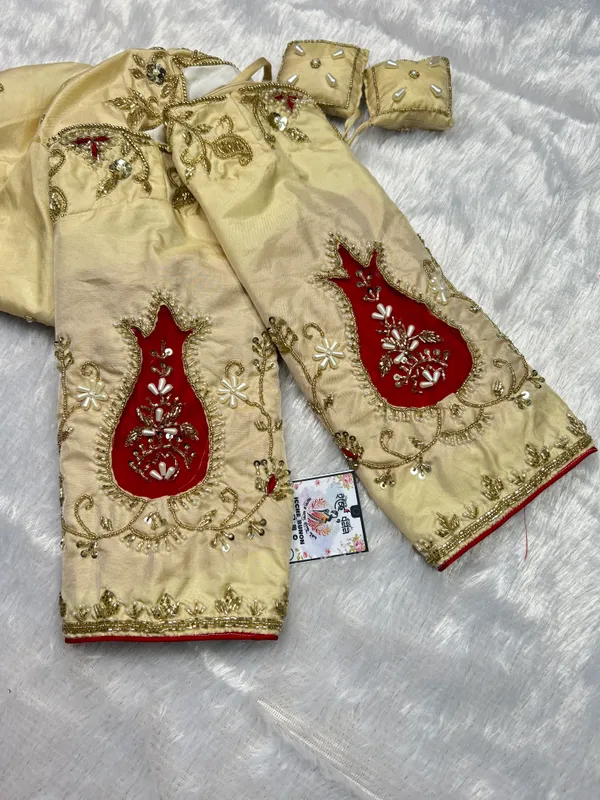 Cream_Aari_Work_Bridal_Blouse