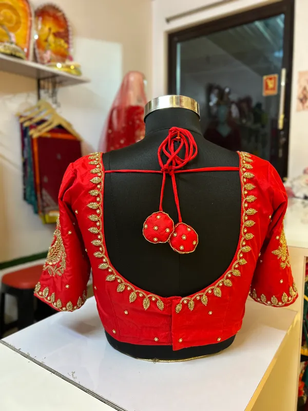 Red_Aari_Work_Bridal_Blouse