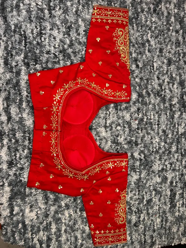 Red_Embroidery-Work_Bridal_Blouse_for_Women