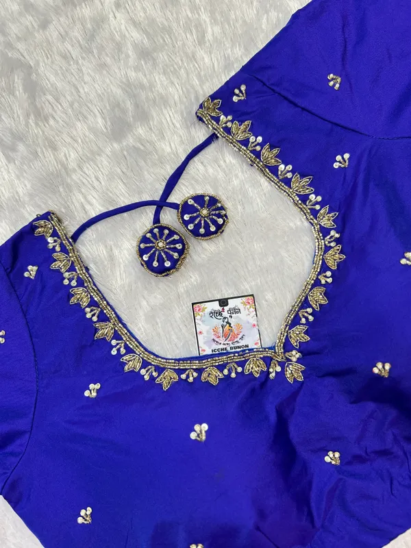 Blue_Aari_Work_Bridal_Blouse