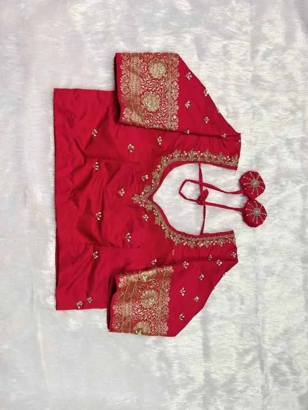 Red_Satin_Embroidered_Aari_Work_Blouse_for_Women