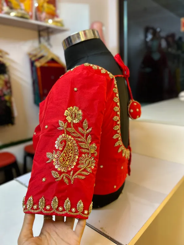 Red_Aari_Work_Bridal_Blouse