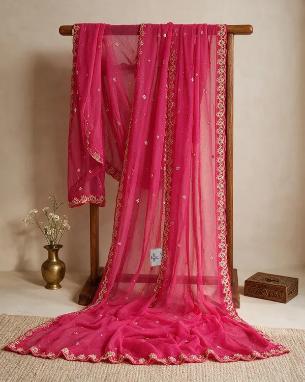 Pink_Net_Embroidered_Bridal_Dupatta_For_Women