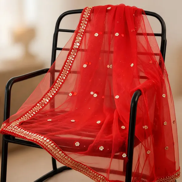 Red_Net_Sequin_Embroidered_Bridal_Dupatta_For_Women