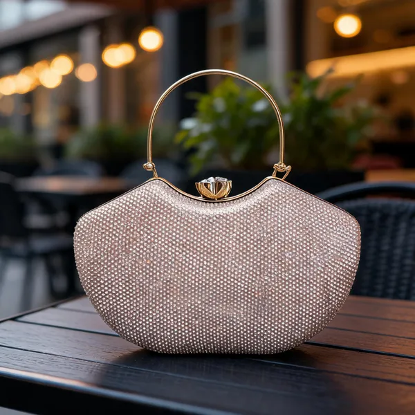 Gold_Canvas_Structured_Wedding_Clutch_Bag_For_Women