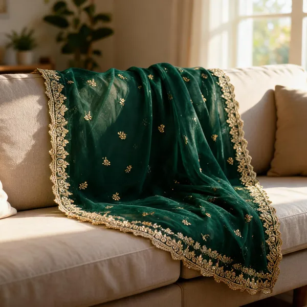 Green_Net_Sequin_Embroidered_Bridal_Dupatta_For_Women