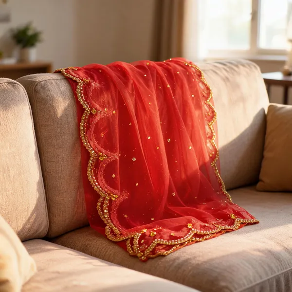 Red_Net_Stone-Embellished_Bridal_Dupatta_For_Women