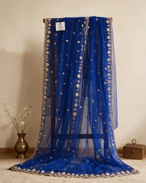 Blue_Net_Sequin_Embroidered_Bridal_Dupatta_For_Women