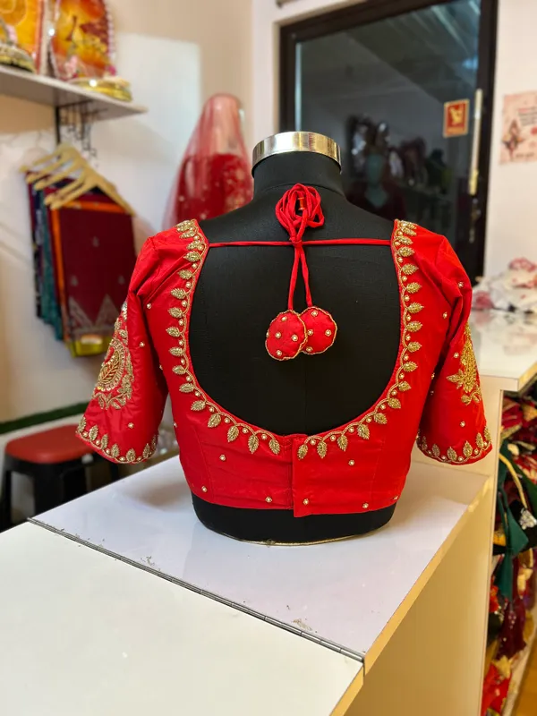 Red_Aari_Work_Bridal_Blouse