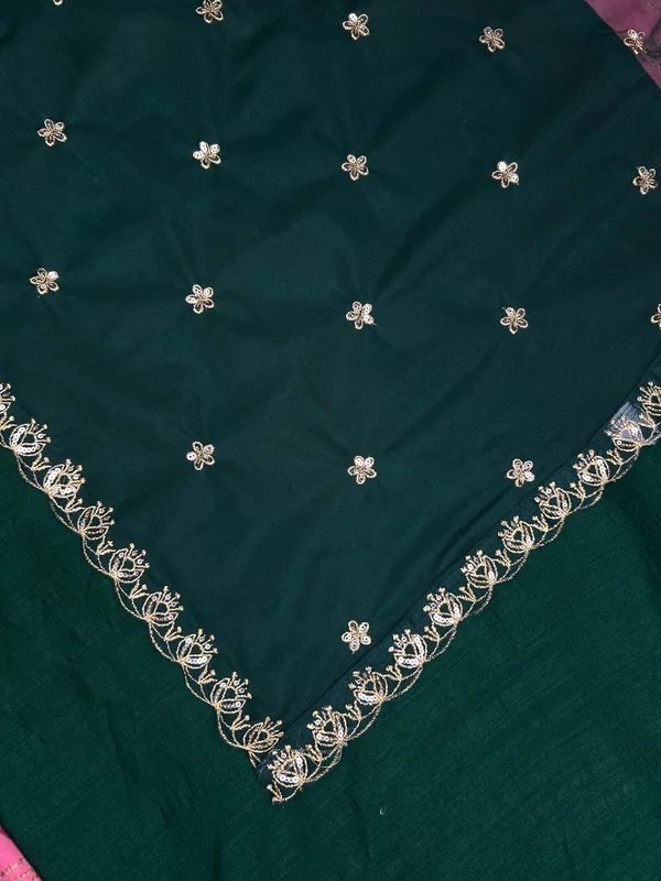 Green_Embroidered_Bridal_Net_Dupatta