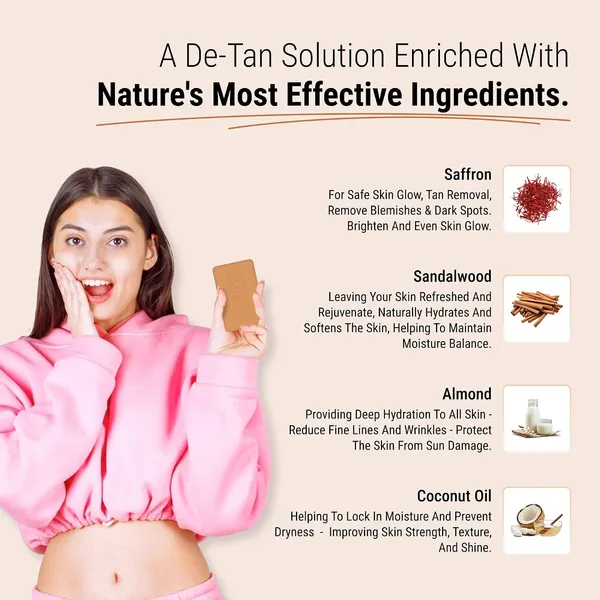 Sandalwood_And_Saffron_Bath_Soap_75g_Pack_5_Paraben_Free_Skin_Brightening_And_Tan_Removal_Soap_Chandan_Kesar_Soap_For_Soft_Nourished_Skin