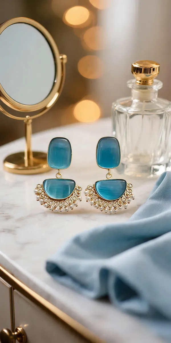 Blue_And_Gold_Brass_Chandbali_Earrings_For_Women