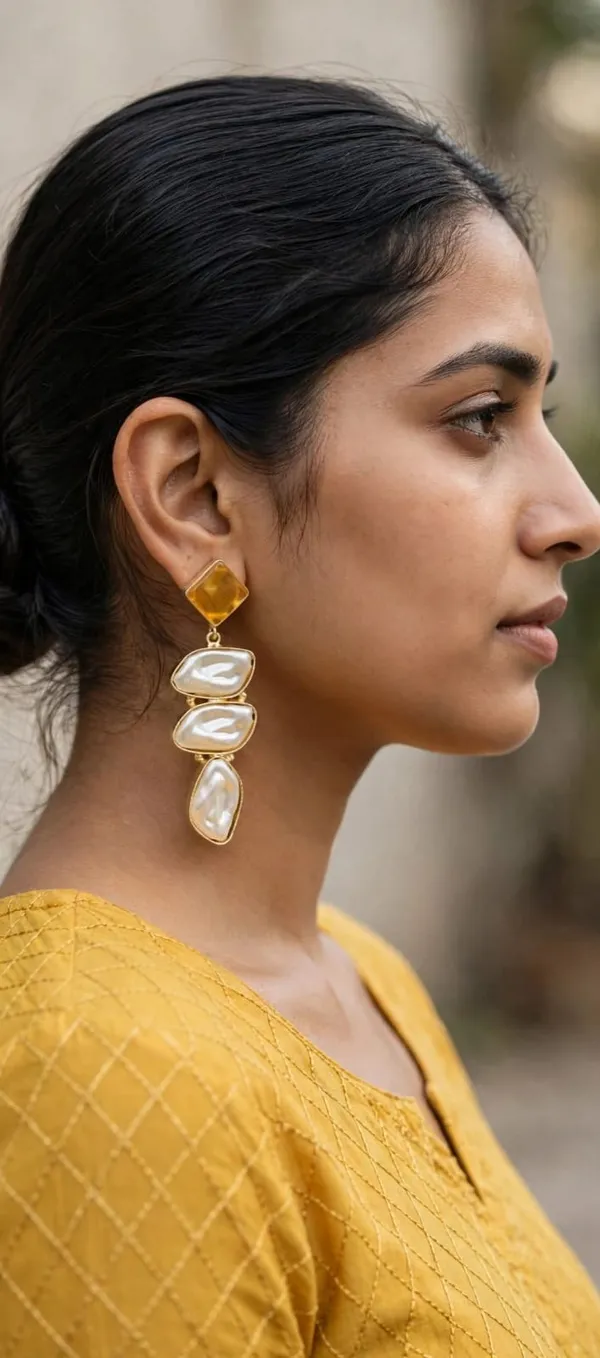 Gold_Tone_Pearl_Drop_Earrings_for_Women