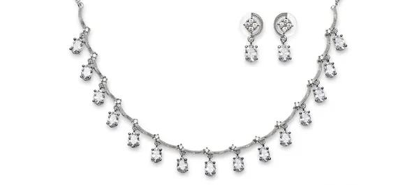 Silver-Tone_Stone_Necklace_Set_for_Women