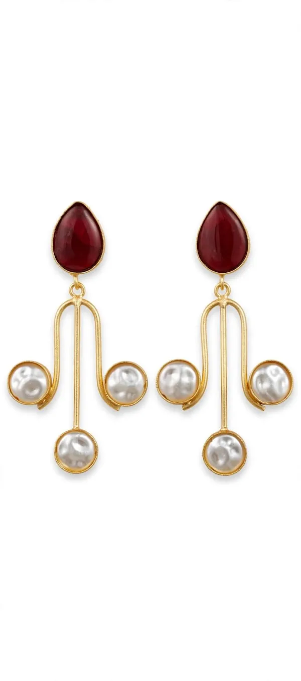 Gold_Tone_Pearl_Drop_Earrings_for_Women
