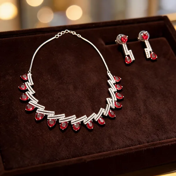 Silver_Stone_Studded_Brass_Necklace_And_Earrings_Set_For_Women