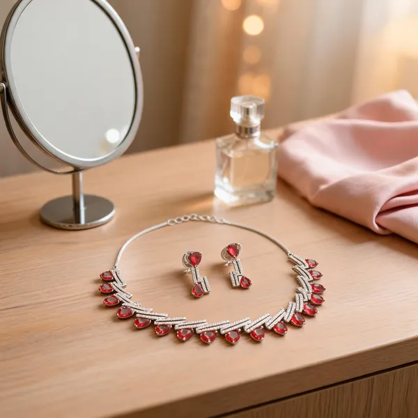 Silver_Stone_Studded_Brass_Necklace_And_Earrings_Set_For_Women