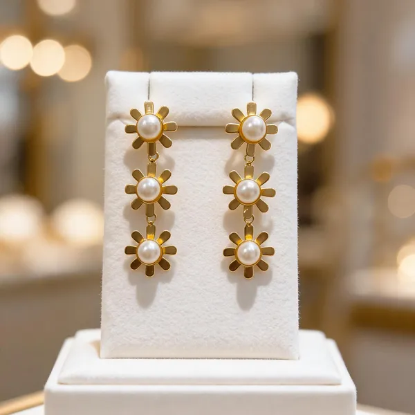 Gold_Brass_Floral_Pearl_Drop_Earrings_For_Women