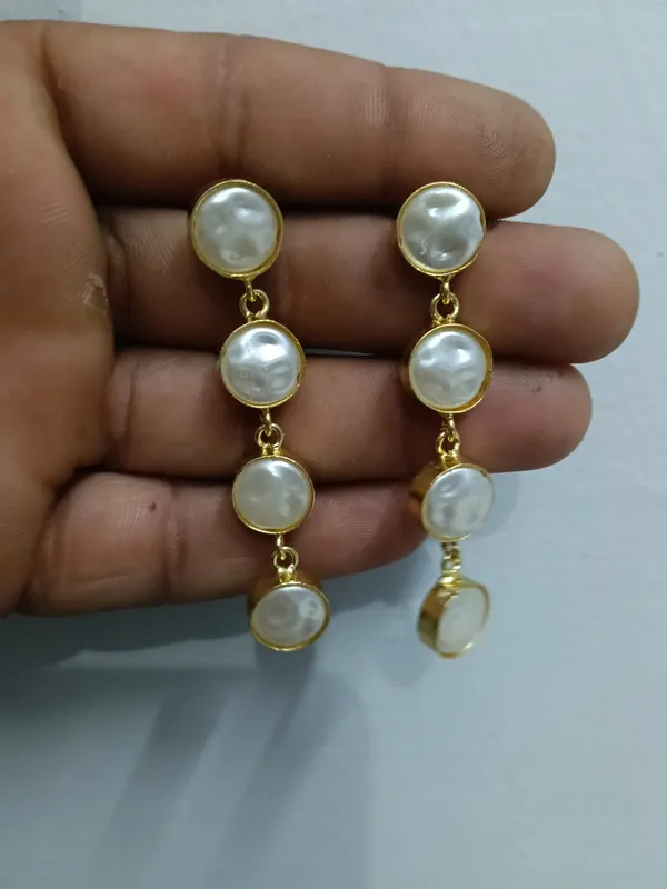 Gold_Tone_Pearl_Drop_Earrings_for_Women