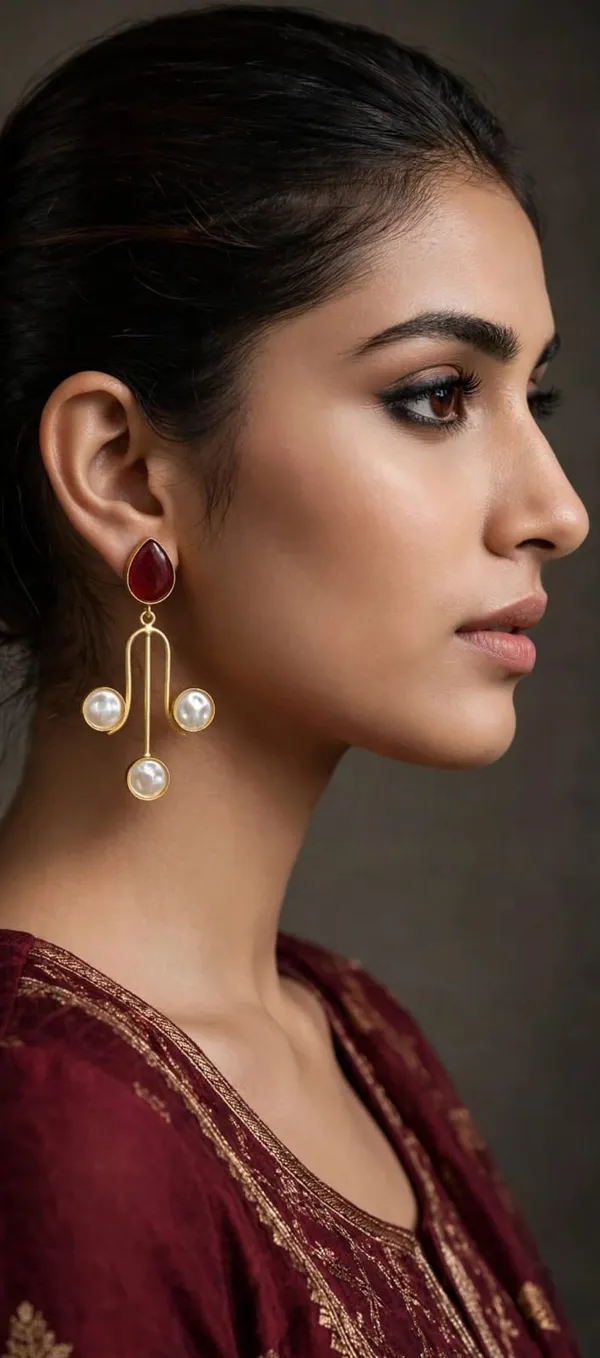 Gold_Tone_Pearl_Drop_Earrings_for_Women
