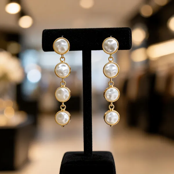 Gold_Tone_Brass_Pearl_Drop_Earrings_For_Women