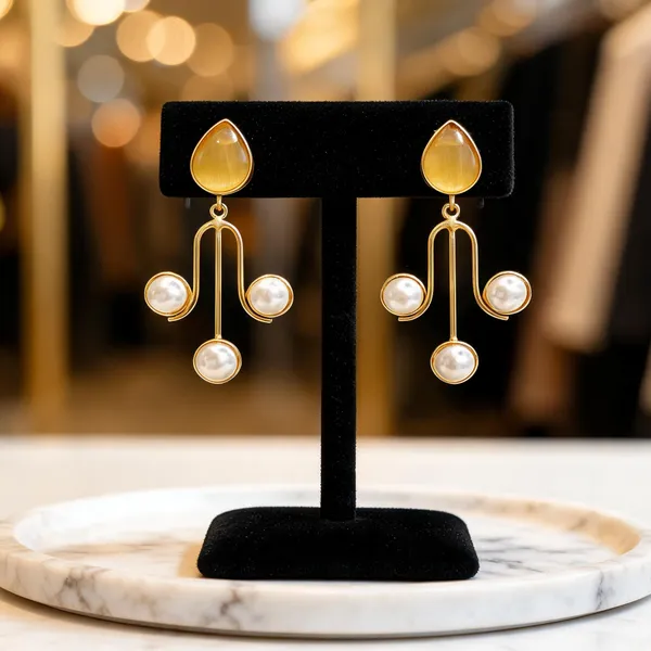 Gold_Brass_Pearl_Drop_Earrings_For_Women