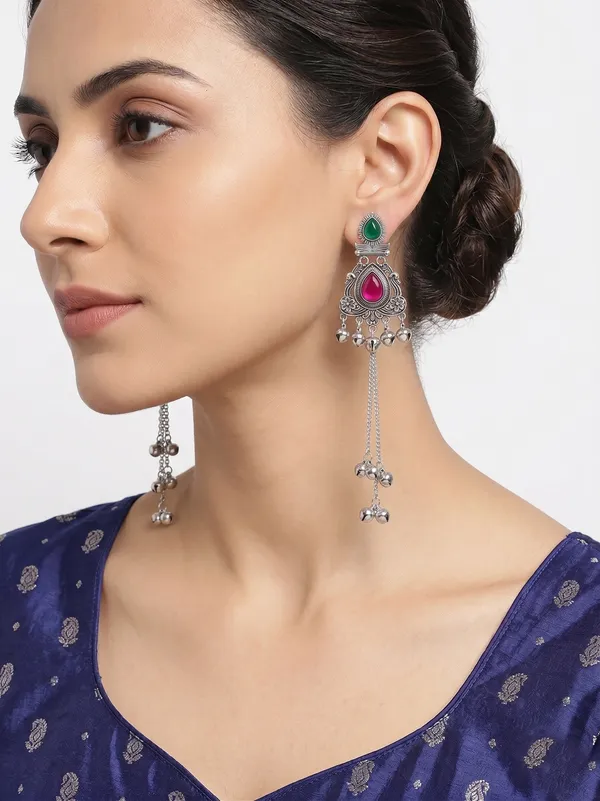 Silver_Alloy_Stone_Drop_Earrings_For_Women