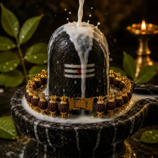 Brown_Alloy_Beaded_Bracelet_For_Men