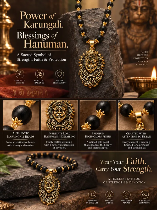 Black_Alloy_Karungali_Bead_Hanuman_Pendant_Mala_For_Men
