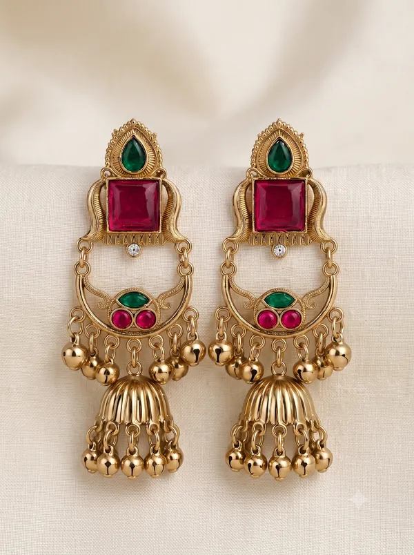 Multicolor_Alloy_Stone_Studded_Chandelier_Earrings_For_Women