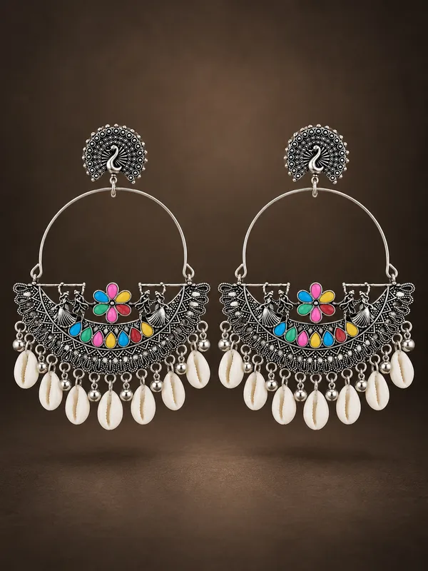 Multicolor_Oxidized_Alloy_Chandbali_Jhumka_Earrings_For_Women