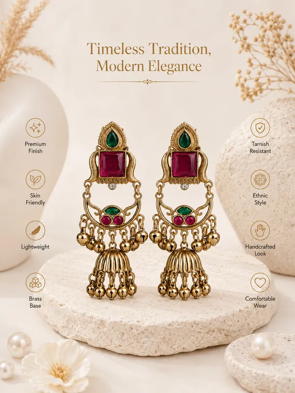 Multicolor_Alloy_Stone_Studded_Chandelier_Earrings_For_Women