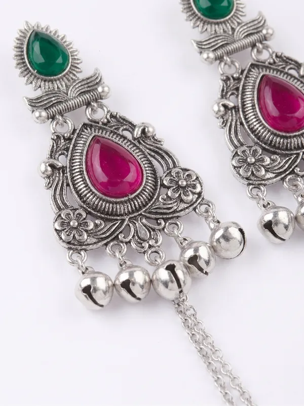 Silver_Alloy_Stone_Drop_Earrings_For_Women