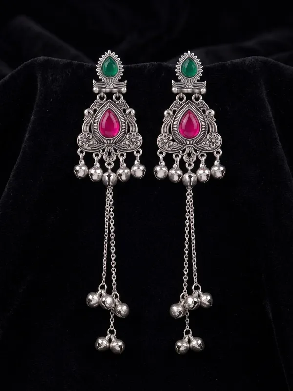 Silver_Alloy_Stone_Drop_Earrings_For_Women