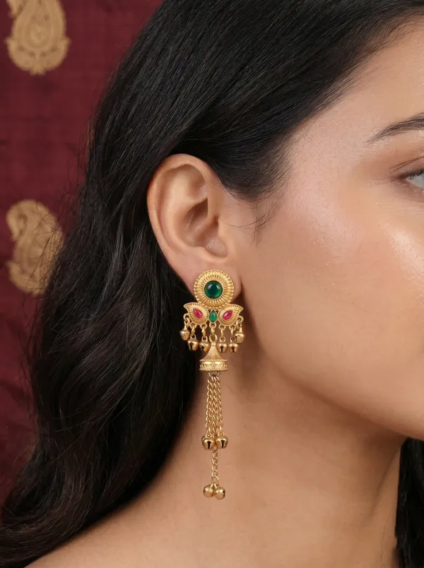 Gold_Alloy_Kashmiri_Stone_Drop_Earrings_For_Women